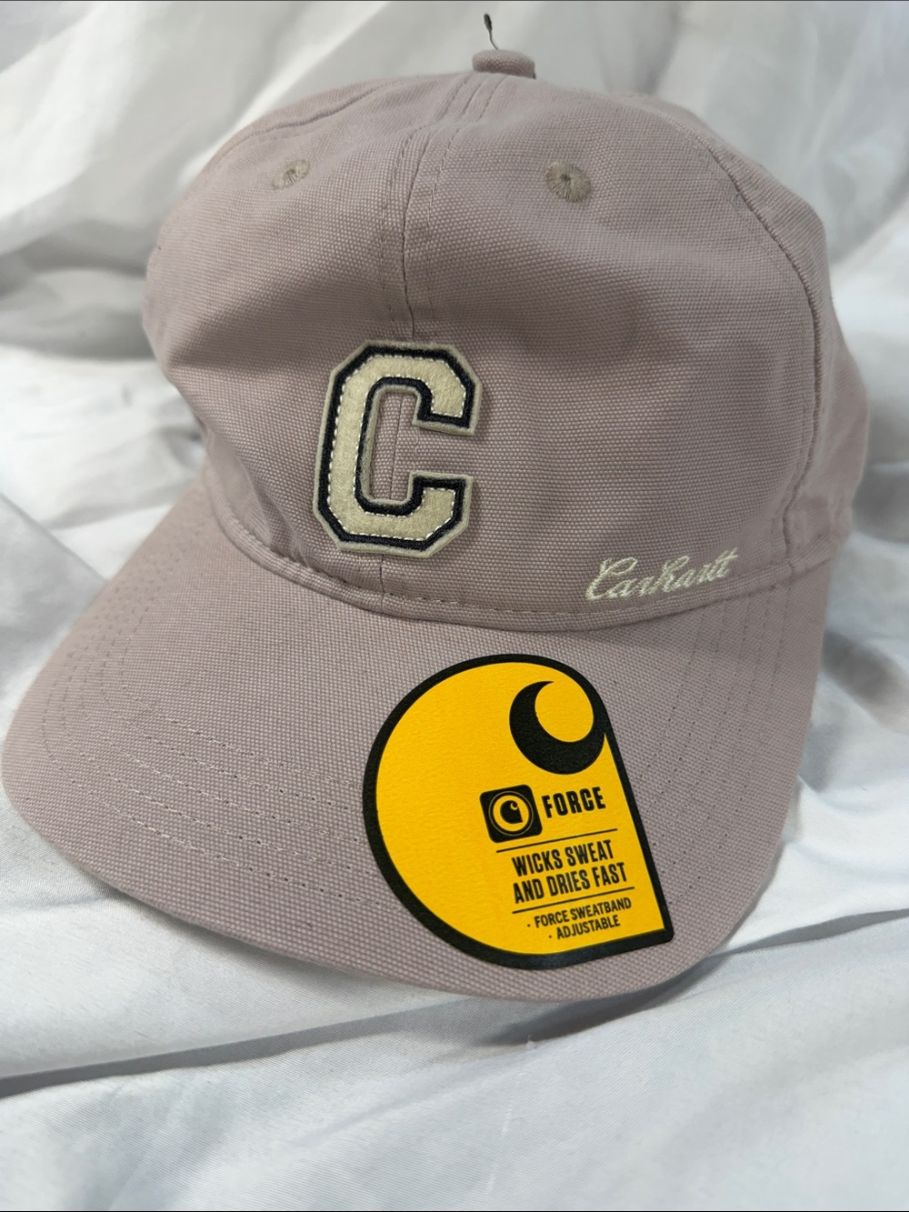 Carhartt C Patch Baseball Cap adjustable sweat wicking dry fast hat